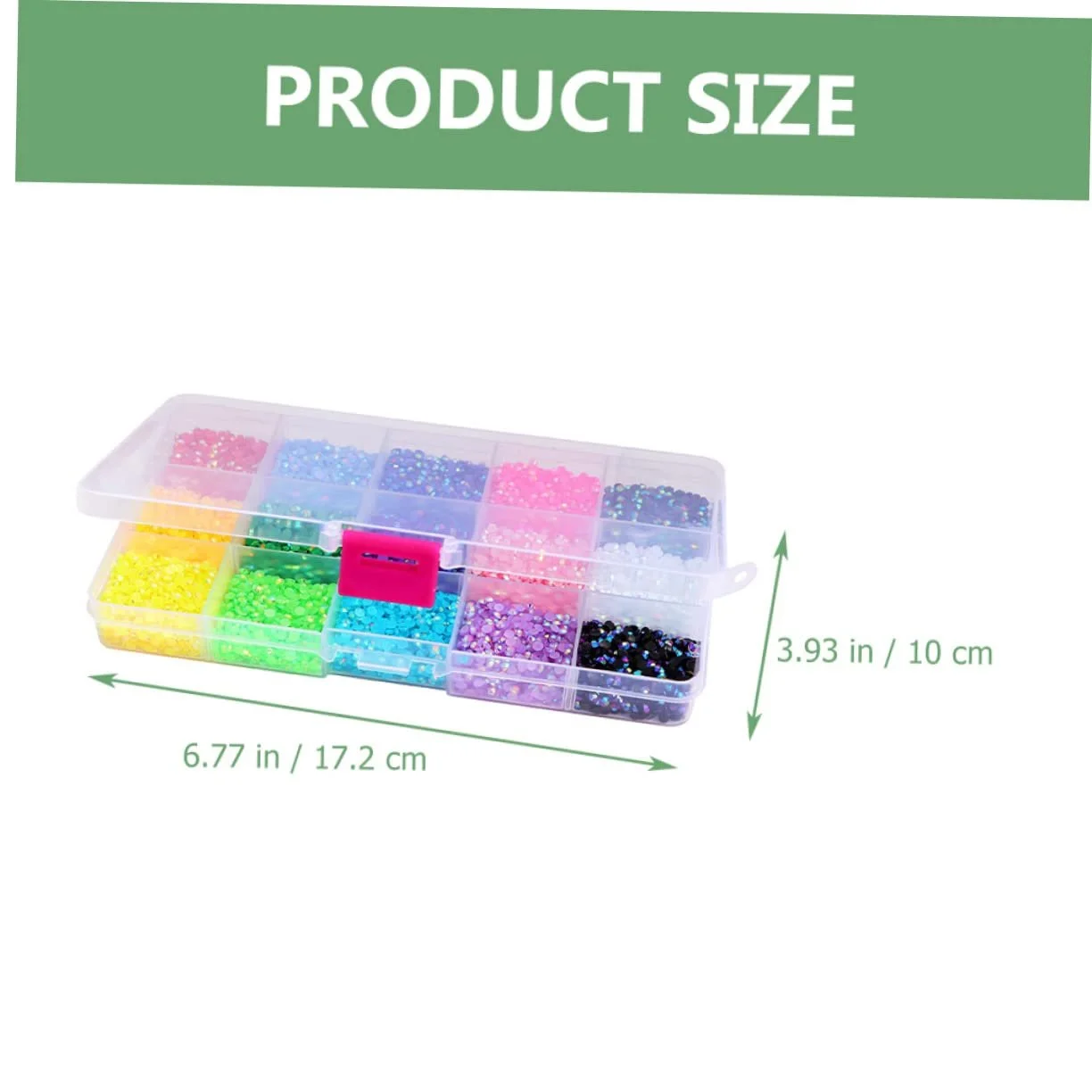 Украшения для ногтей (1 коробка) Стразы Подвески для ногтей Аксессуары для дизайна ногтей Плоские бриллианты Смола, фото №5