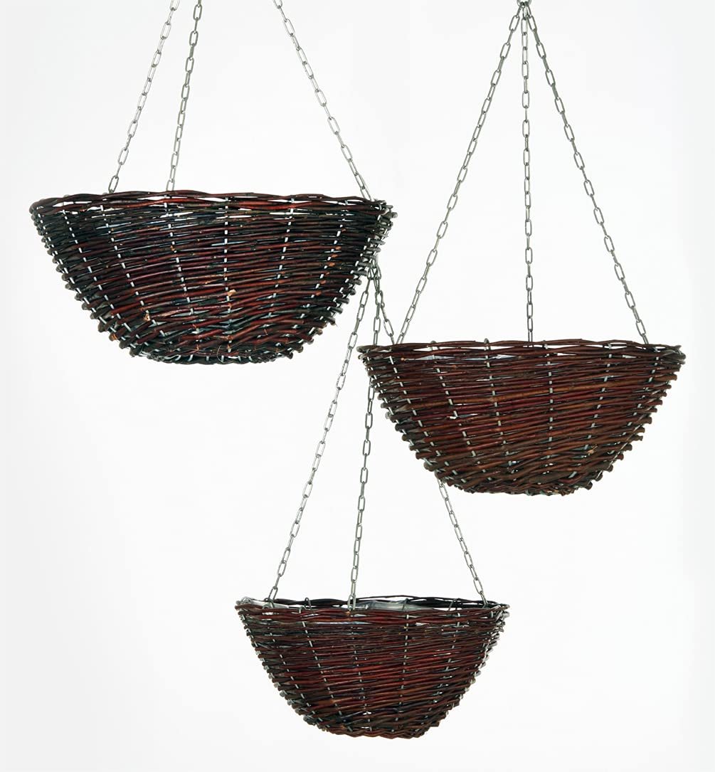 Підвісний кошик Tigana Wicker 30 cm, фото №2