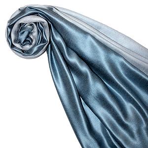 Пашмина Lorenzo Cana Двухсторонний Шарф 70% Шелк 30% Вискоза 70 x 190 см, синий synthetic.ua - Фото 1