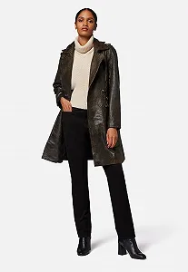 Шкіряне пальто RICANO Mang-1 Жіноче ціна на synthetic.ua - Фото 1 Шкіряне пальто RICANO Mang-1 Жіноче synthetic.ua - Фото 1