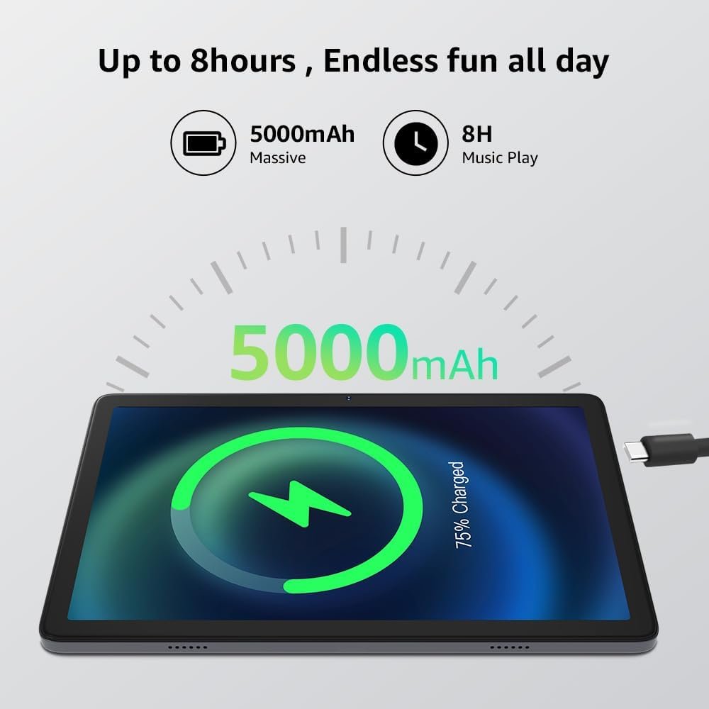 Планшет 10.1" ApoloSign EM101A 4/64Gb 8 ядер Android 13 5000mAh Grey, фото №5
