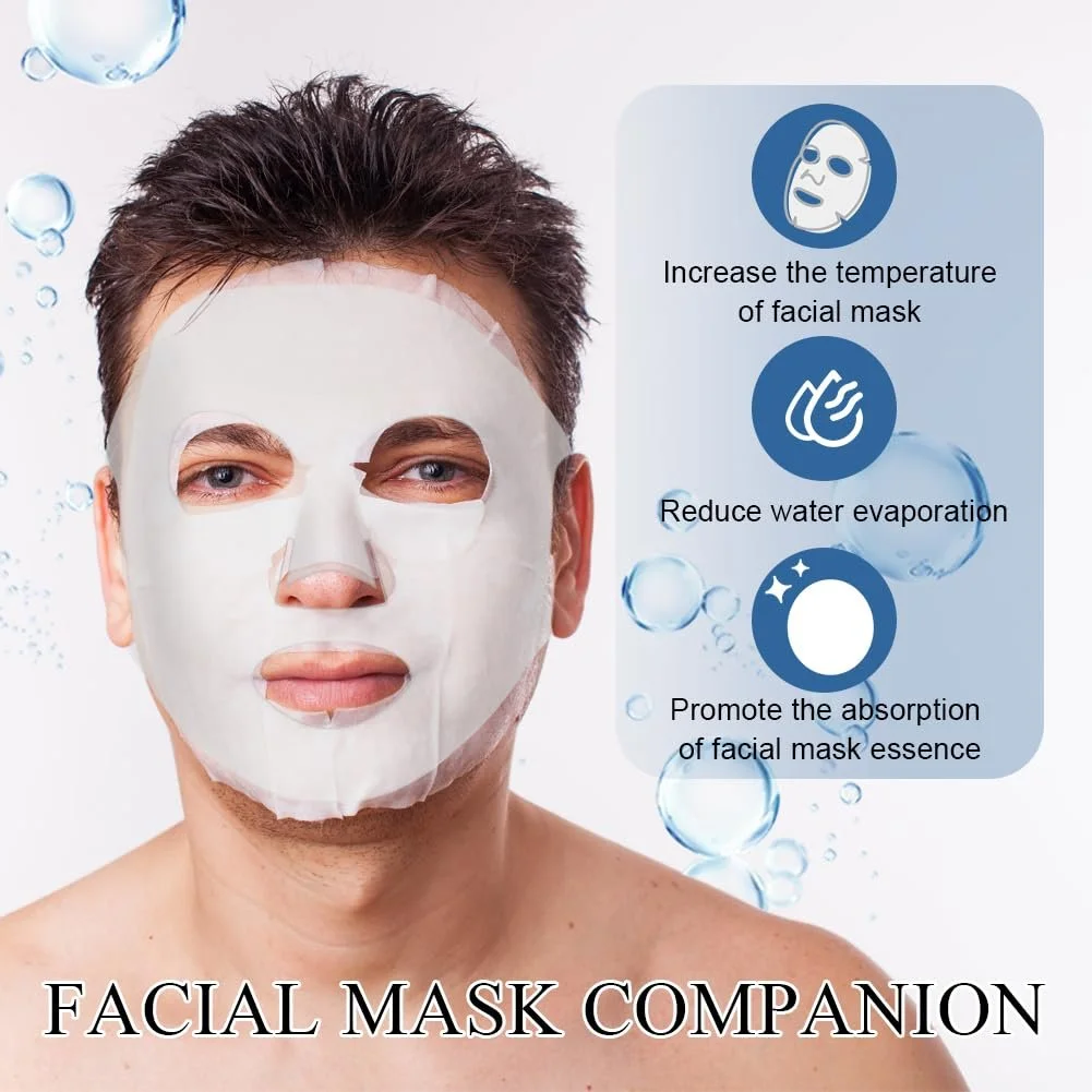 Маска для обличчя Силіконова маска для чоловіків жінок для листової маски, фото №4