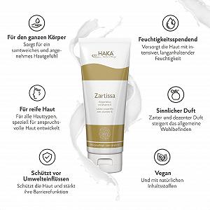 Лосьон для тела HAKA Zartissa для зрелой кожи, 200 мл, с витамином Е synthetic.ua - Фото 1
