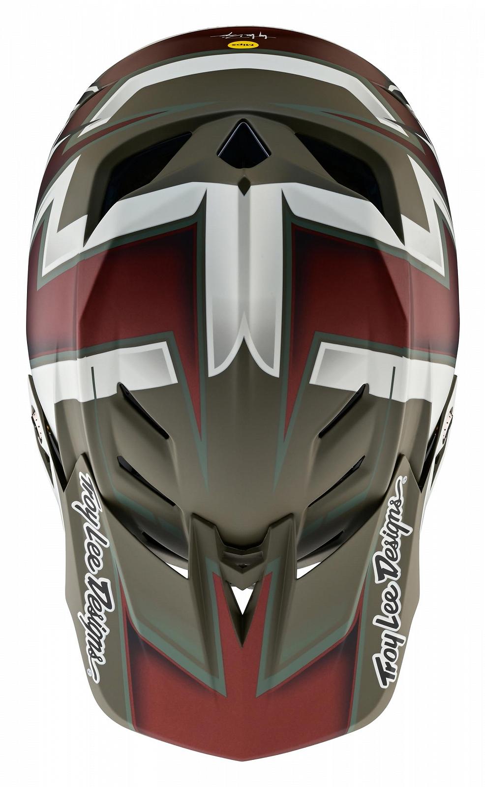 Шлем MTB Troy Lee Designs D4 Composite, унисекс, для взрослых, синий, XL, фото №6
