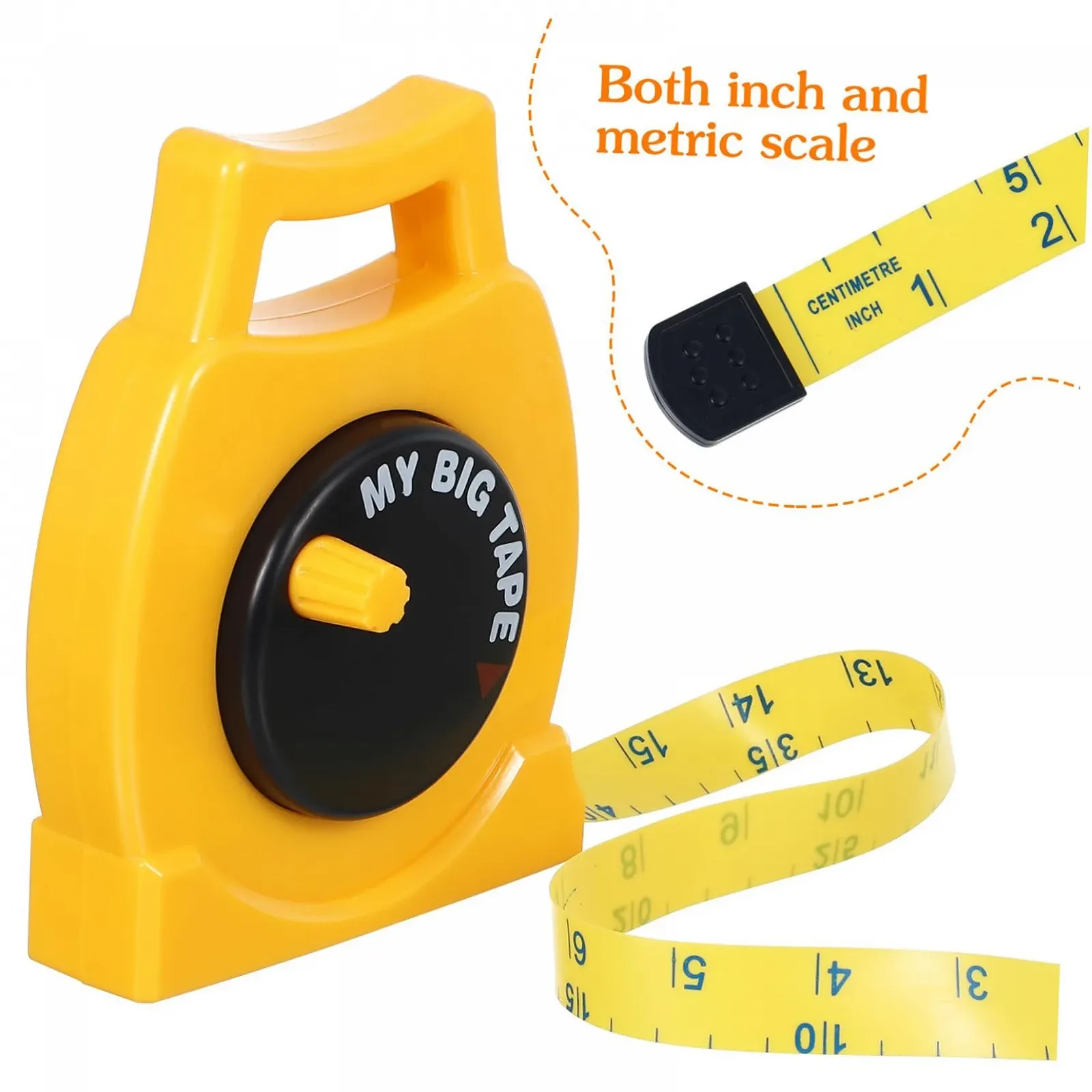 Рулетка KITANDOVE Дитяча Іграшкова 25 Футів Телескопічна, фото №6