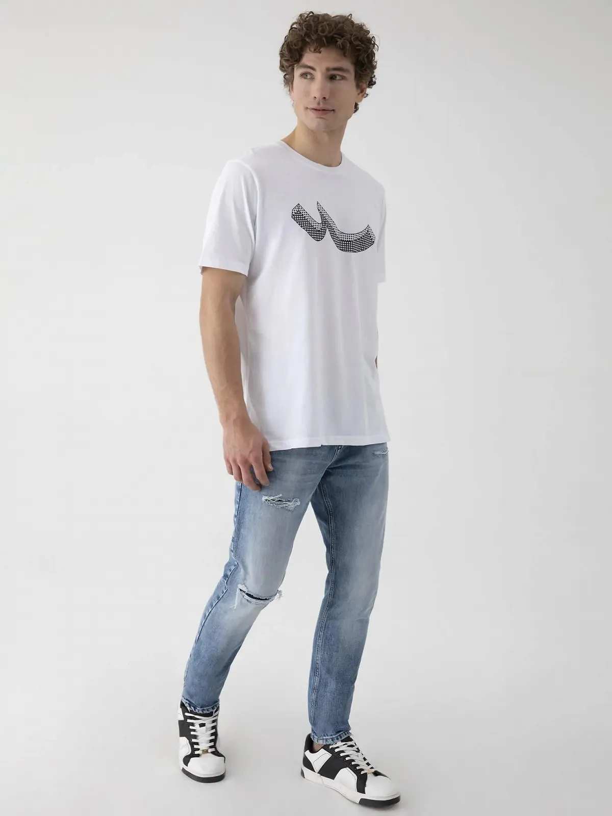 Джинси LTB Henry X Slim Denim Light для чоловіків, завужені, з бавовняної суміші, на блискавці, середня посадка, сині, фото №2
