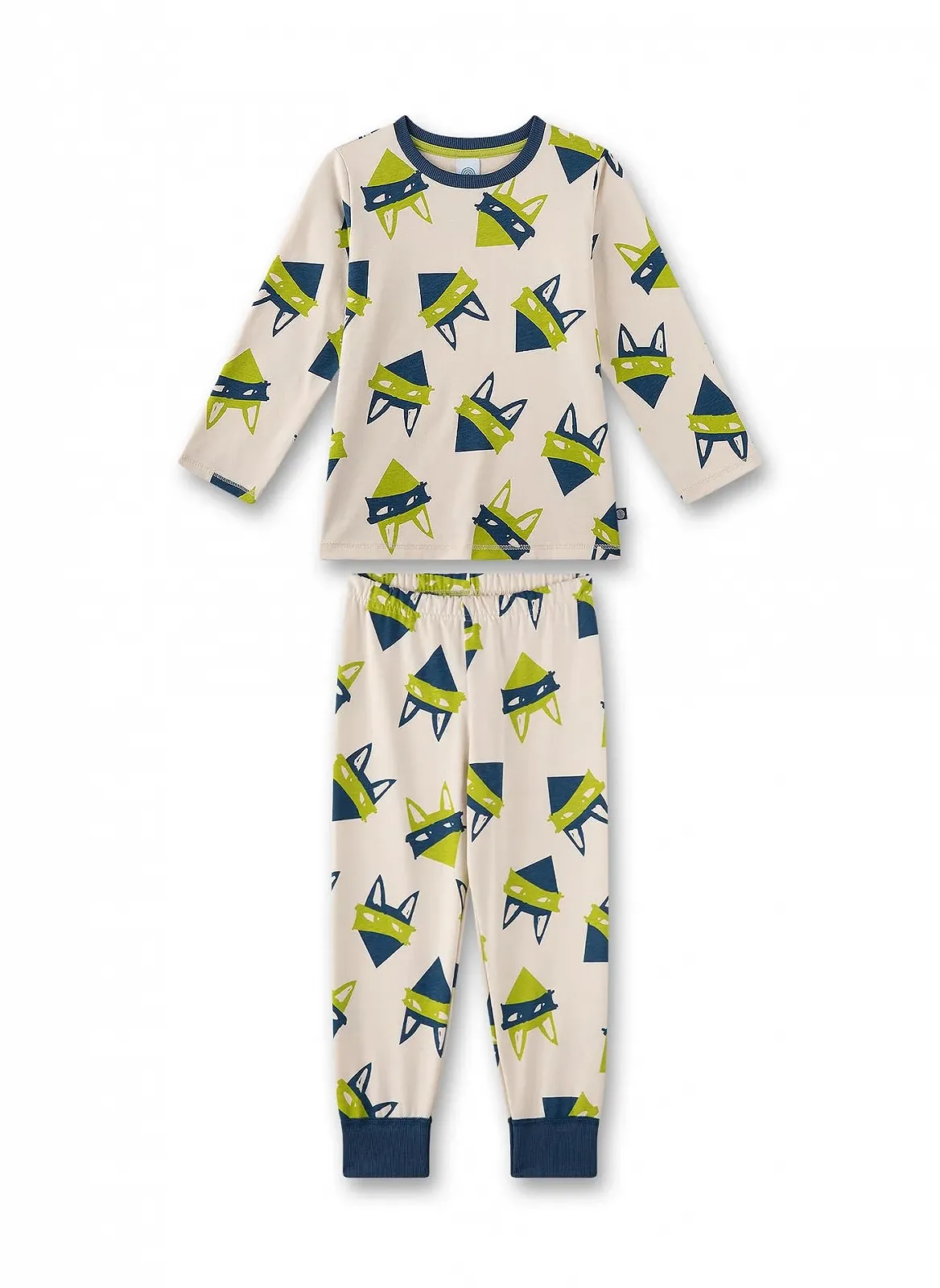 Піжама Sanetta для хлопчиків бежева, фото №1 Піжама Sanetta для хлопчиків бежева, фото №1