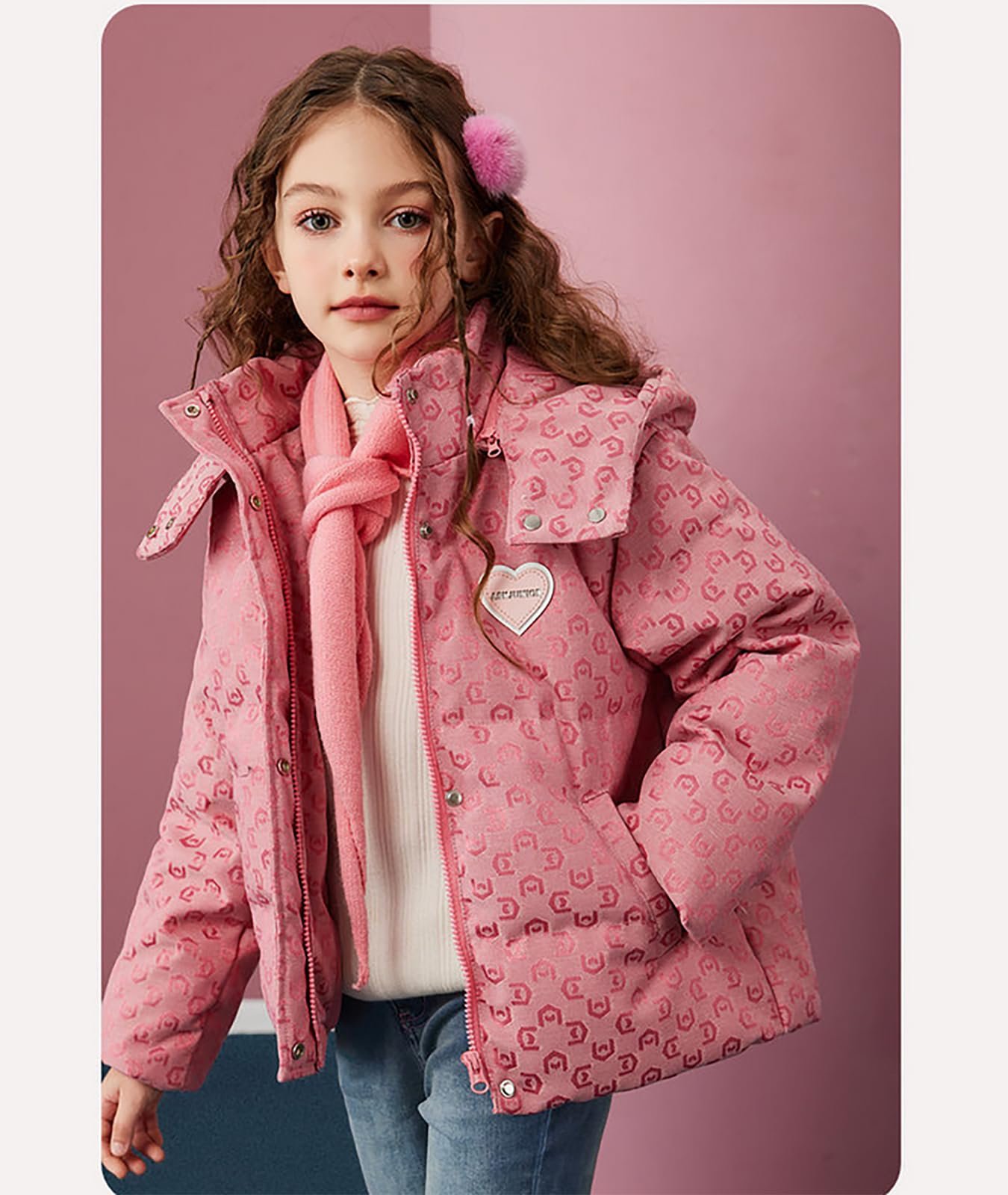 Куртка пуховая Nemopter для девочек, утепленная, с капюшоном для детей 4-14 лет, фото №2 Куртка пуховая Nemopter для девочек, утепленная, с капюшоном для детей 4-14 лет, фото №2