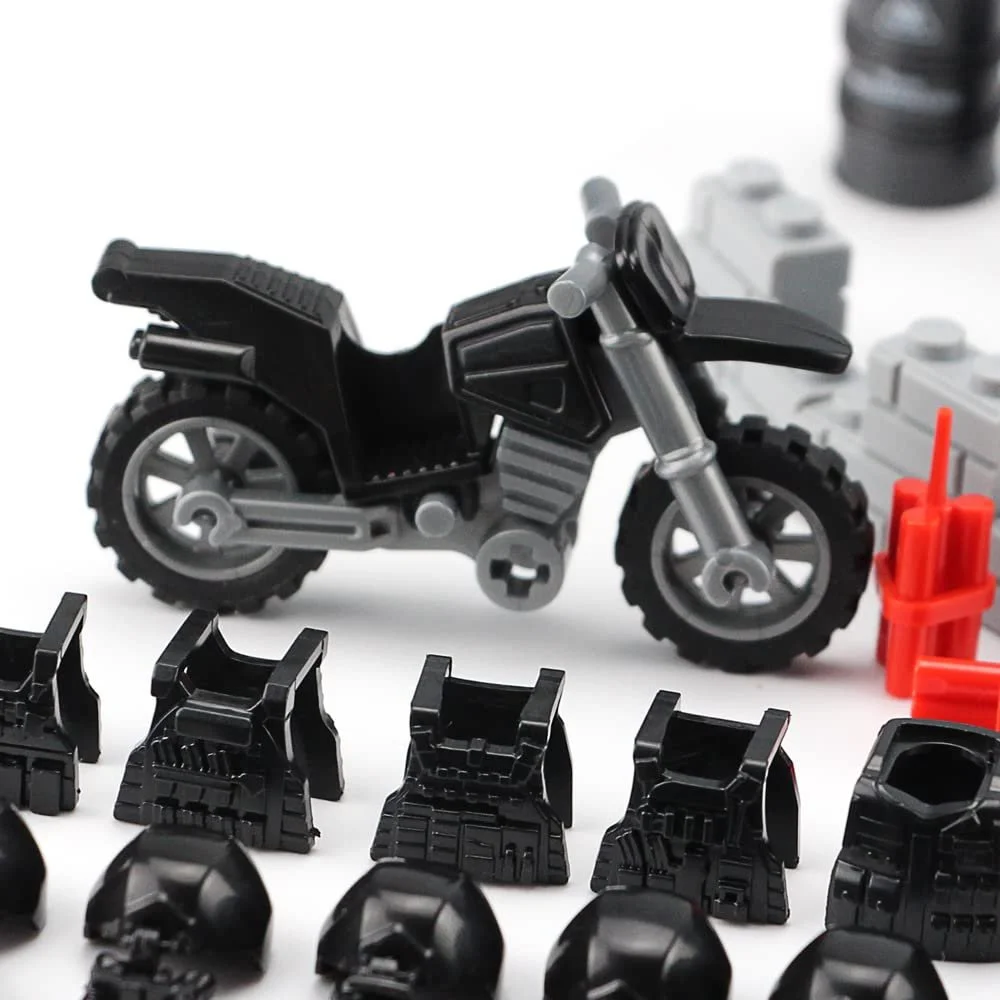 Набор Feleph Swat Weapons для фигур, WW2 полицейские игрушки армии для солдат, части войны немецкой армии, фото №6 Набор Feleph Swat Weapons для фигур, WW2 полицейские игрушки армии для солдат, части войны немецкой армии, фото №6