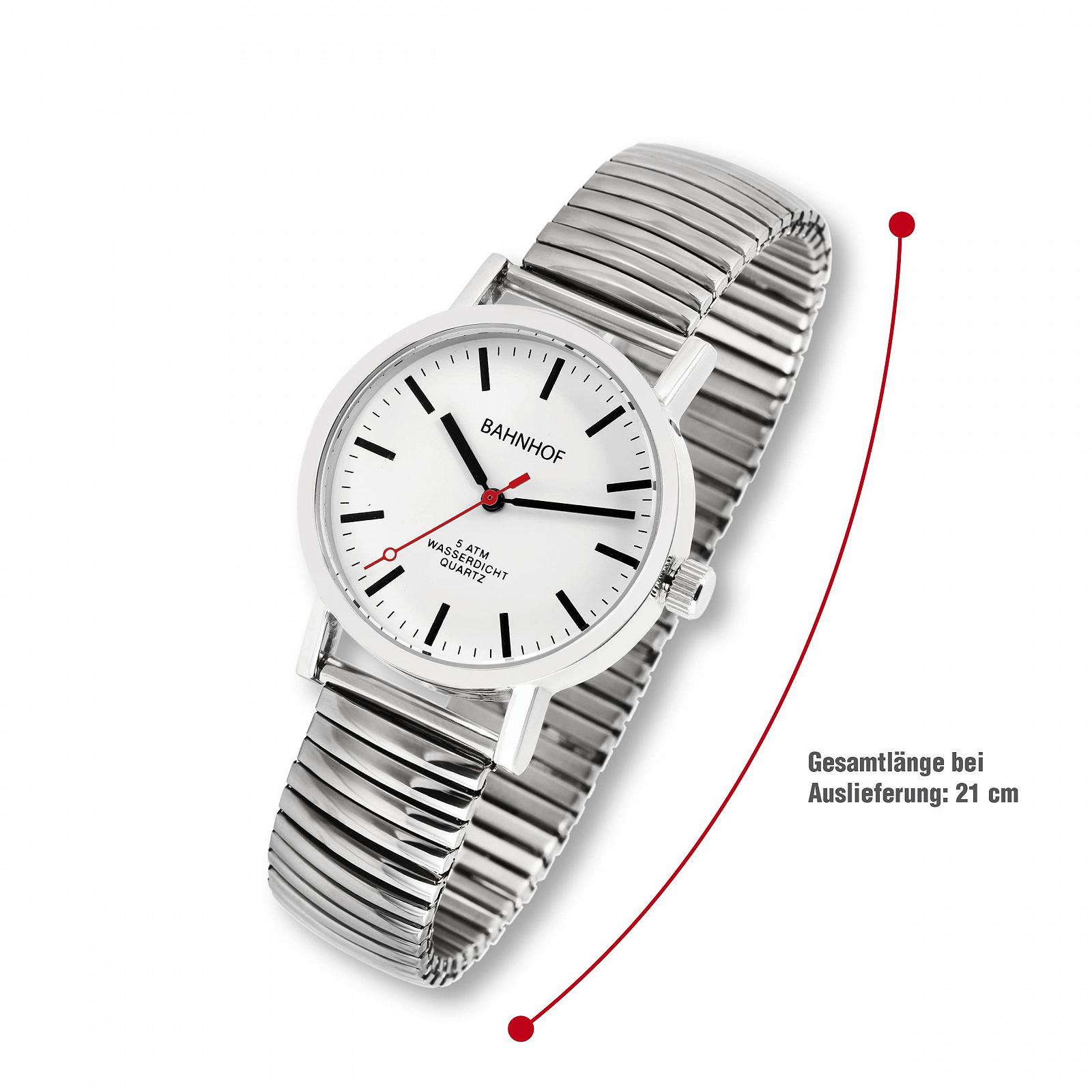 Часы Bahnhof Men's Watch Аналоговые Кварцевые 2700020 Металлический ремешок Серебристые, фото №2 Часы Bahnhof Men's Watch Аналоговые Кварцевые 2700020 Металлический ремешок Серебристые, фото №2