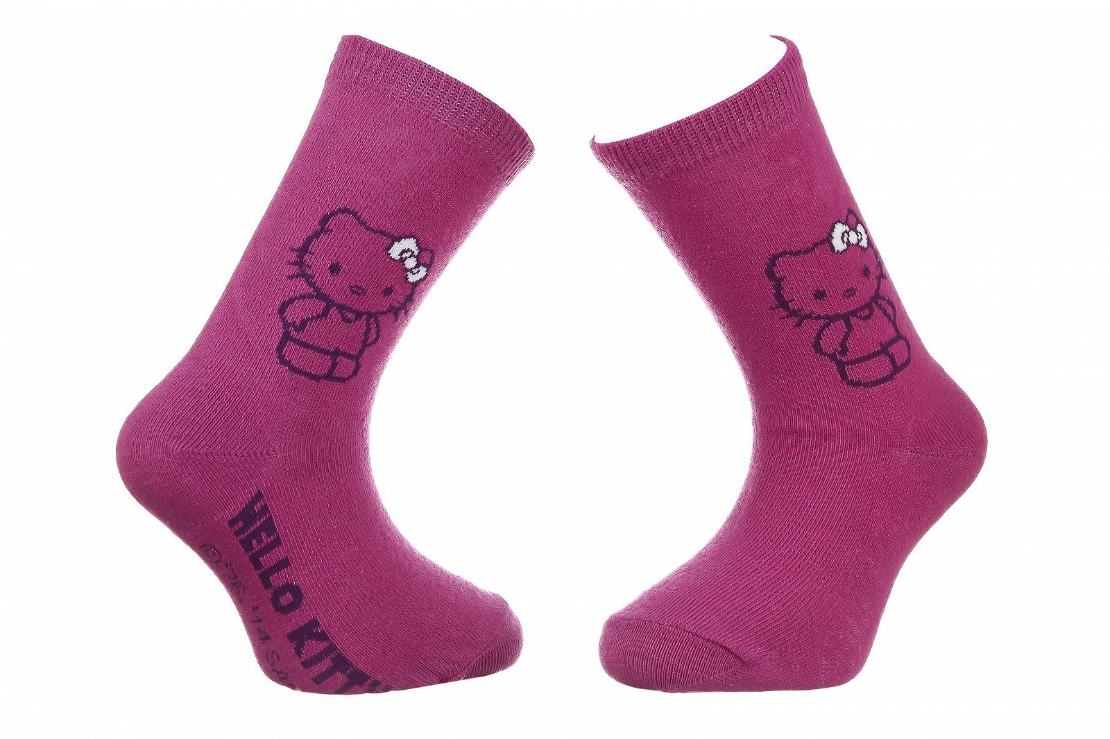 Шкарпетки HELLO KITTY Рожевий 27-30, фото №1