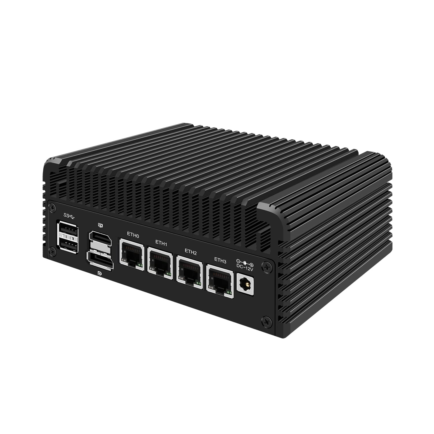 Міні ПК HUNSN Micro Firewall Appliance Intel Alder Lake-N 12th Gen N200 Barebone, фото №3