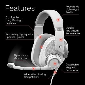 Навушники EPOS H6Pro / Вологозахист IP67 / White ціна на synthetic.ua - Фото 1 Навушники EPOS H6Pro / Вологозахист IP67 / White synthetic.ua - Фото 1