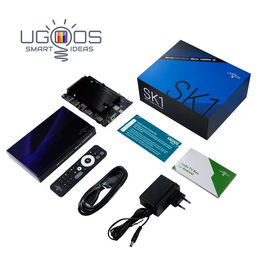 Медиаплеер Ugoos SK1 Amlogic S928X-K 8/128 WIFI6 Dolby Vision DTS Android 11, фото №14