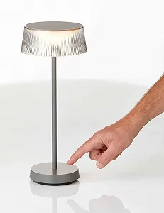 Світлодіодна настільна лампа Northpoint 2200 мАг з димером IP44 Циліндрична 36.5 см synthetic.ua - Фото 1