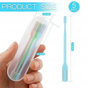 Тример Gohytal 2-в-1 для носа 2024 Ніж для волосся в носі Подвійний Ручний 5 кольорів synthetic.ua - Фото 1