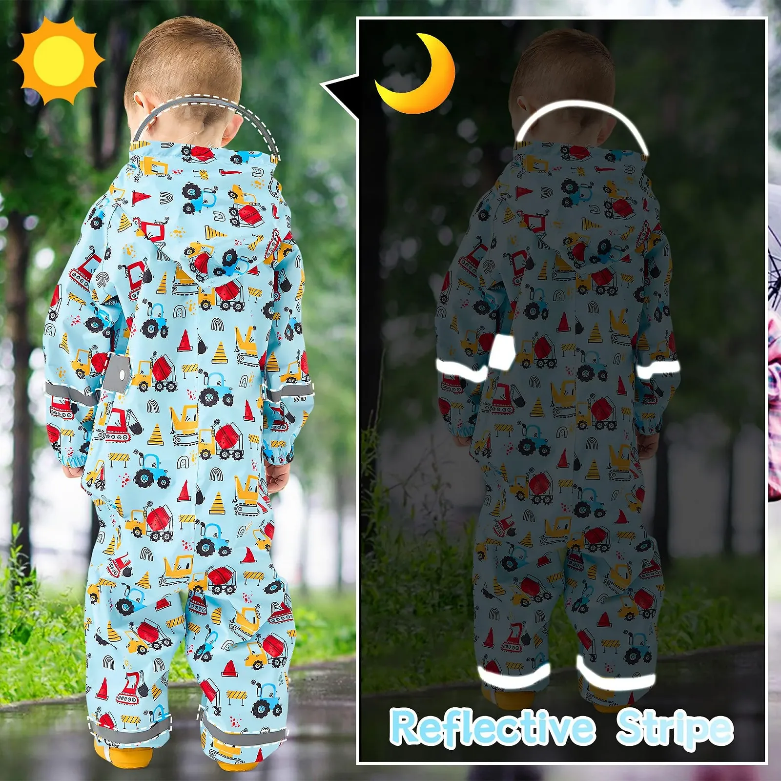 Дитячий дощовик Baogaier Водонепроникний, фото №5 Дитячий дощовик Baogaier Водонепроникний, фото №5