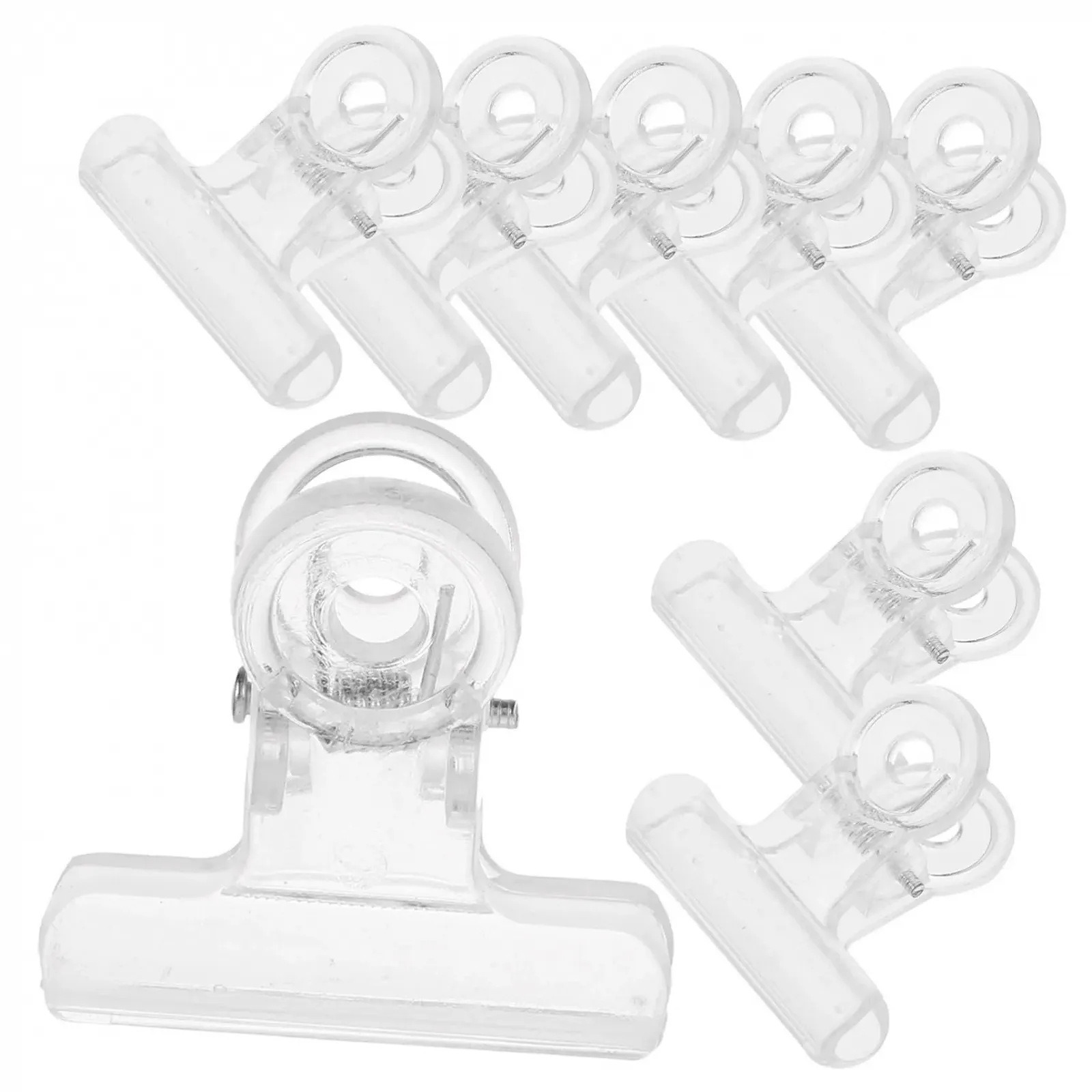 Клипсы для наращивания ногтей OATIPHO, 30 шт., прозрачные фиксаторы для ногтей для наращивания, многоразовые, фото №1