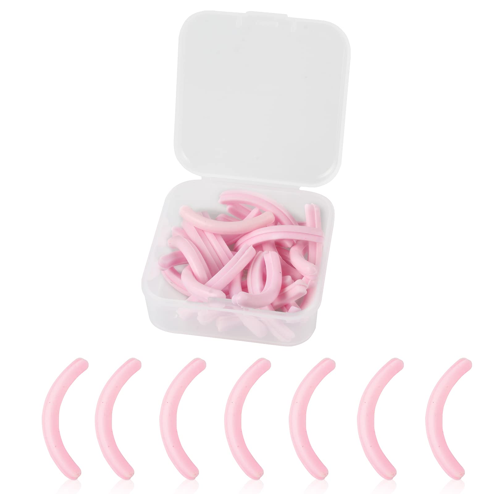 Накладки LEBQ Eyelash Curler Pads Силіконові Гумові Рожевий, фото №1