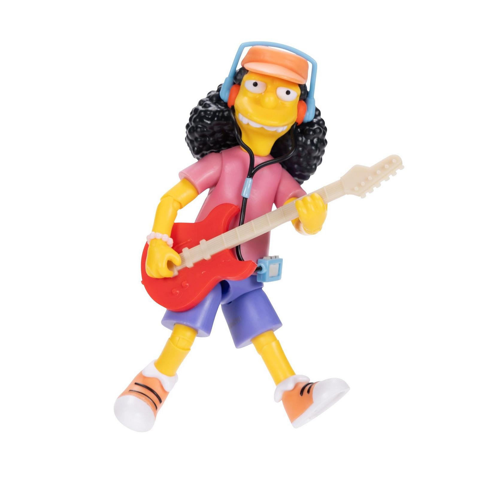 Фигурка Отто Simpsons, 12,7 см, коллекционная, подвижная, с гитарой, фото №3