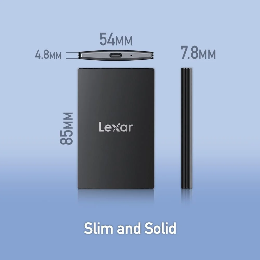 Внешний SSD Lexar SL500 1 ТБ USB 3.2 Gen 2x2 Portable SSD, фото №3 Внешний SSD Lexar SL500 1 ТБ USB 3.2 Gen 2x2 Portable SSD, фото №3