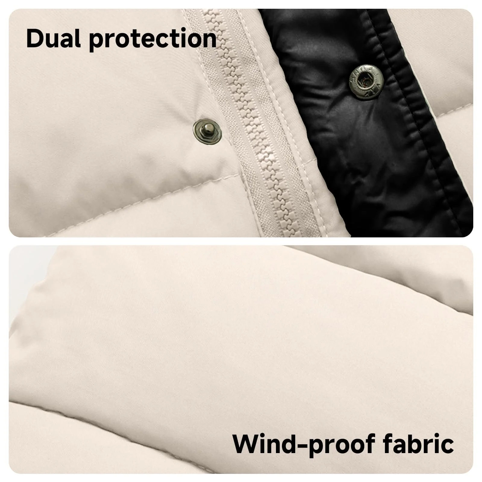 Дитяче зимове довге пухове легке пальто з капюшоном JiAmy, фото №5