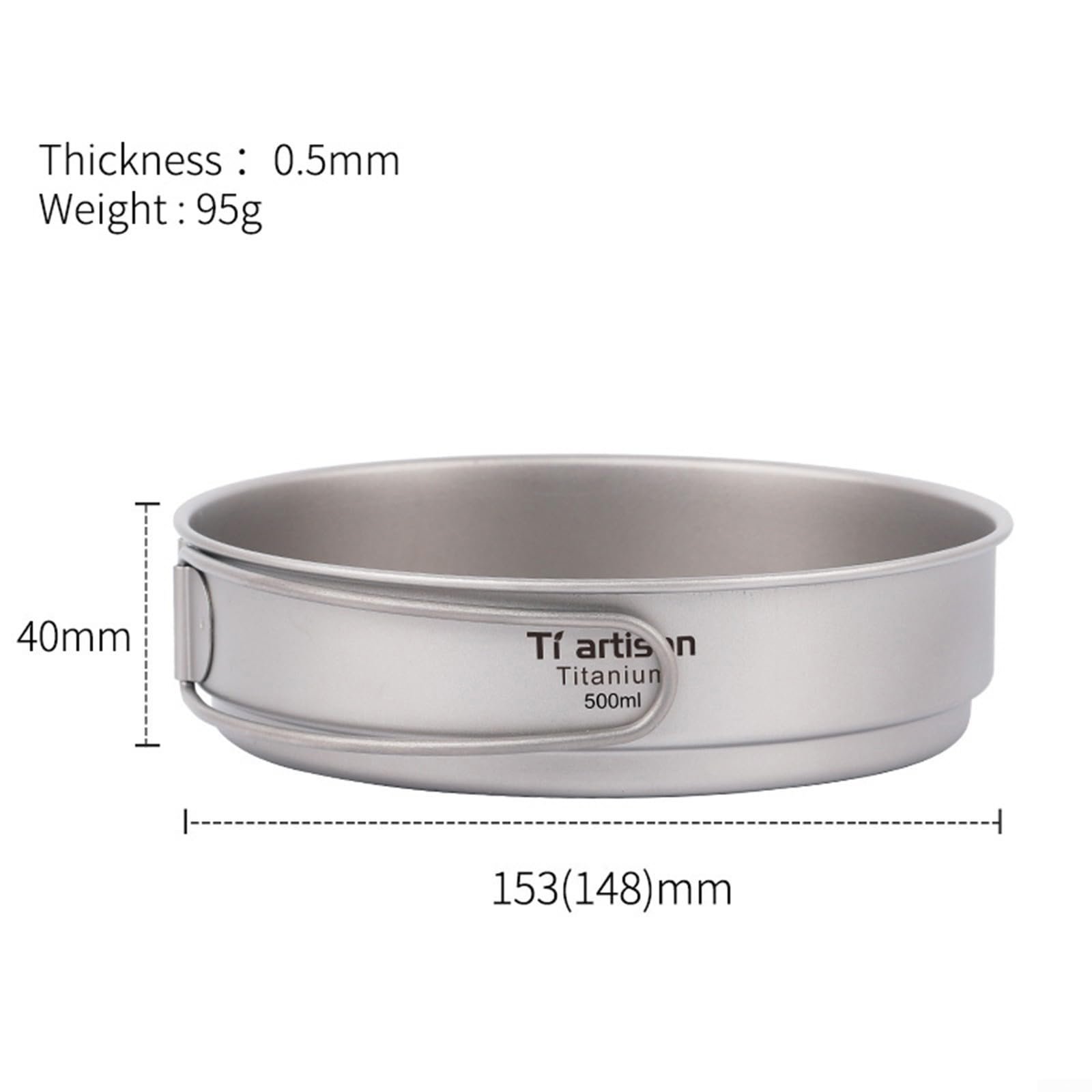 Сковорода Tiartisan 500 мл, фото №2