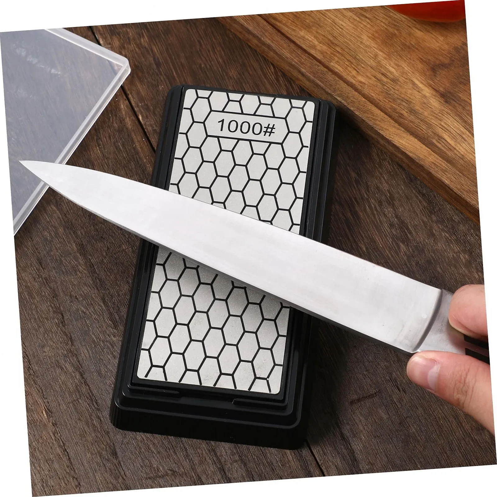 Ручне точило для ножів діамантове 400/1000 Grit нековзне, фото №7