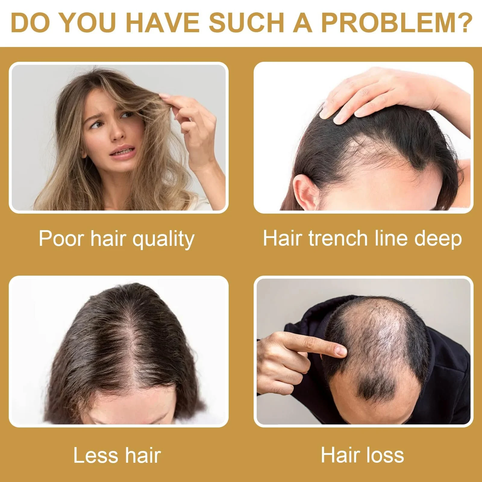 Сироватка для росту волосся 2 x 30 мл, Тонік для шкіри голови, Проти випадіння та стоншення волосся, фото №4