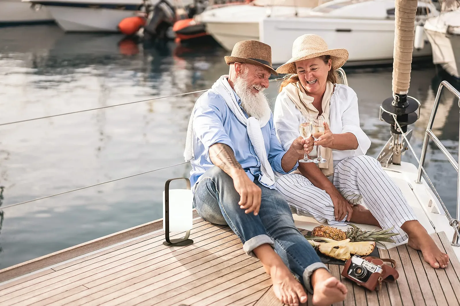 Настільна лампа FHL Easy Casoli акумуляторна з пультом ДК 3 рівні яскравості RGB 1x LED 0,5 + 0,3 Вт 41 Лм 3000 К Білий, фото №6