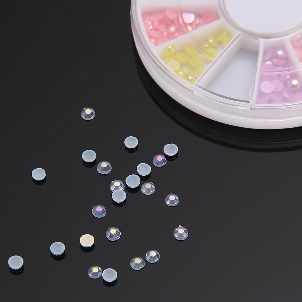 Металлические украшения для ногтей Demiawaking 3D 1200 шт, 3 типа, фото №7