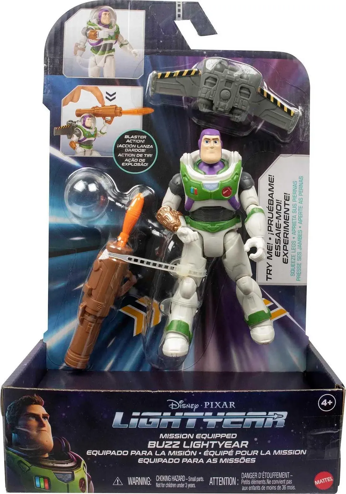 Фигурка Buzz Lightyear HHJ86 с набором Mission Gear 5 дюймов 10 шарнирных соединений, фото №7
