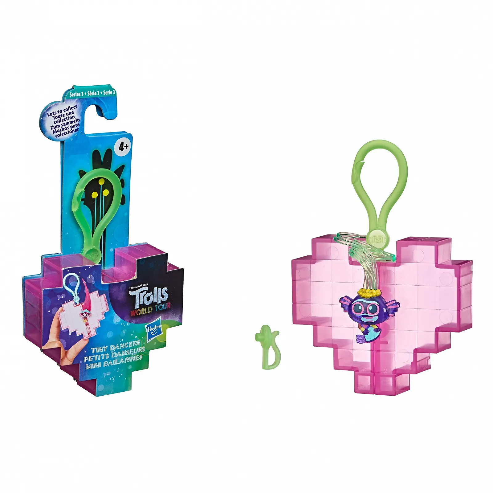 Куклы DREAMWORKS TROLLS World Tour Tiny Dancers Surprise Серия 2 набор кукол, клипсы, кольца и очки с 4 лет, фото №8