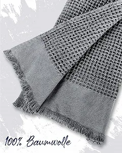 Покривало Gräfenstayn Premium з бахромою - 150 x 200 см synthetic.ua - Фото 1