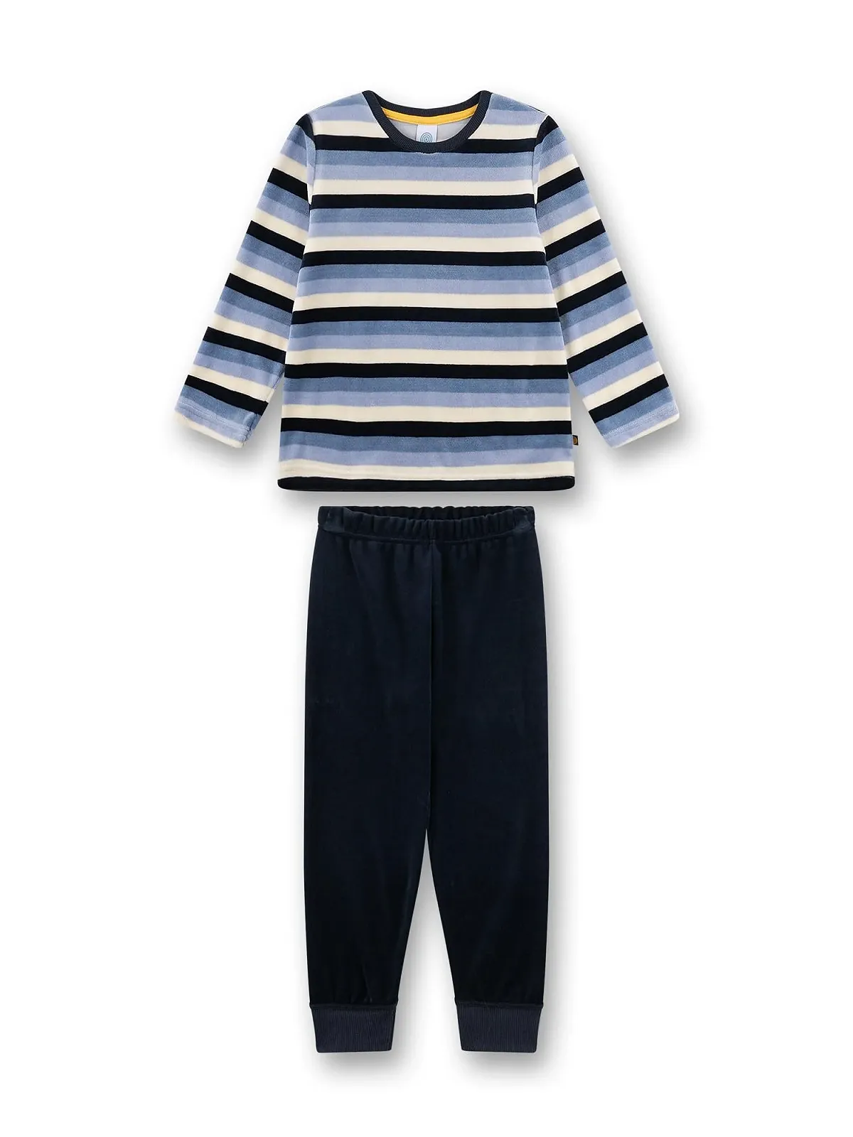 Піжама Sanetta для хлопчиків з нікі синя, фото №1 Піжама Sanetta для хлопчиків з нікі синя, фото №1