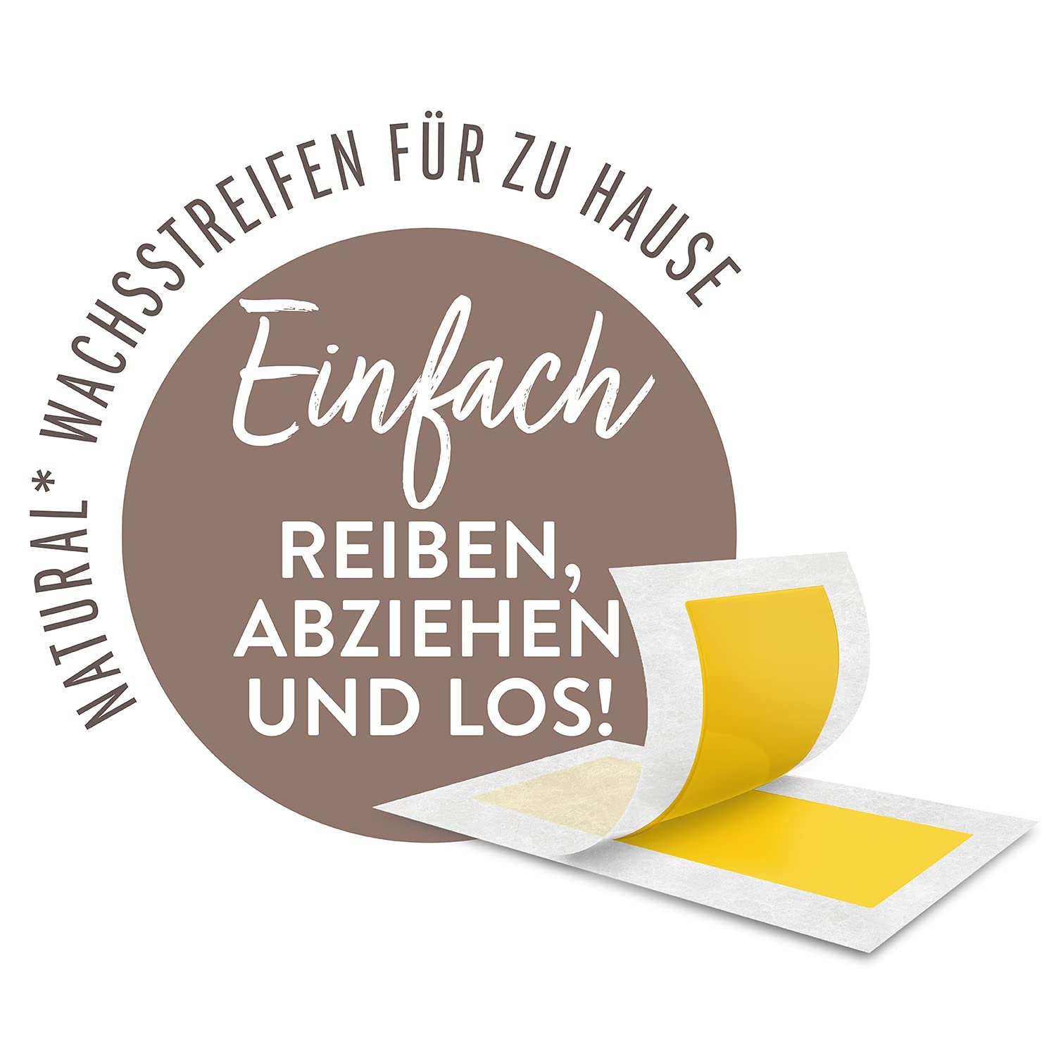 Смужки з холодним воском для обличчя Nad's NATURAL 30 шт Vegan, фото №3