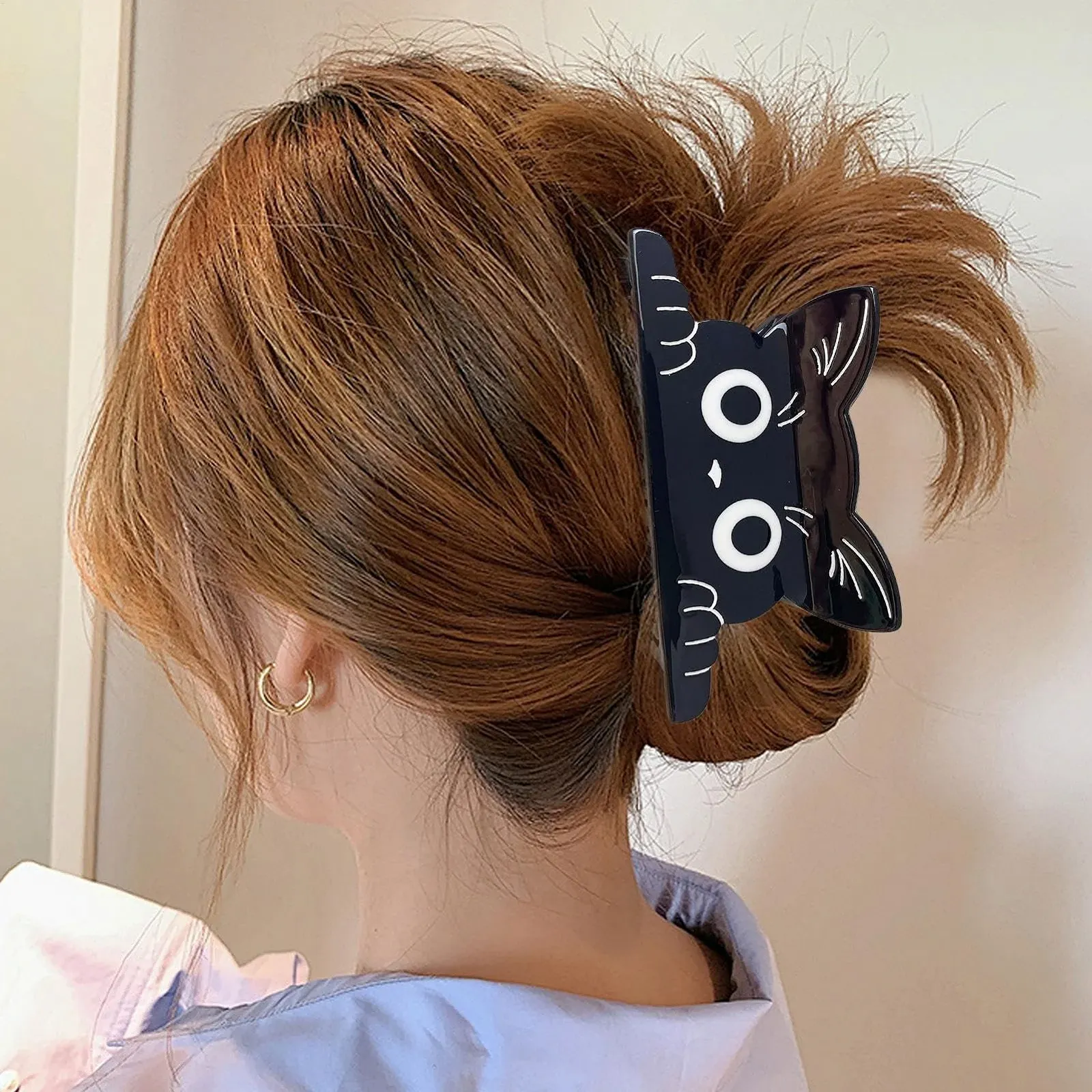 Коготь для волос Без бренда Кошачья заколка, фото №9 Коготь для волос Без бренда Кошачья заколка, фото №9