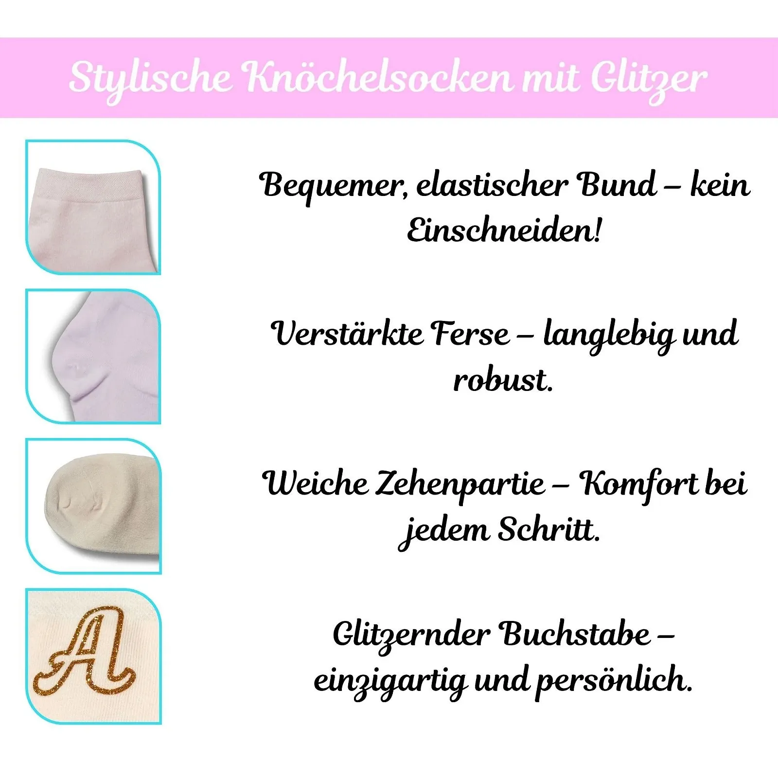 Носки Generisch с блестящими буквами на щиколотке - Удобные хлопковые носки для мужчин и женщин, один размер UK 3-8, 10 цветов в наличии, специальный рождественский подарок, фото №5 Носки Generisch с блестящими буквами на щиколотке - Удобные хлопковые носки для мужчин и женщин, один размер UK 3-8, 10 цветов в наличии, специальный рождественский подарок, фото №5