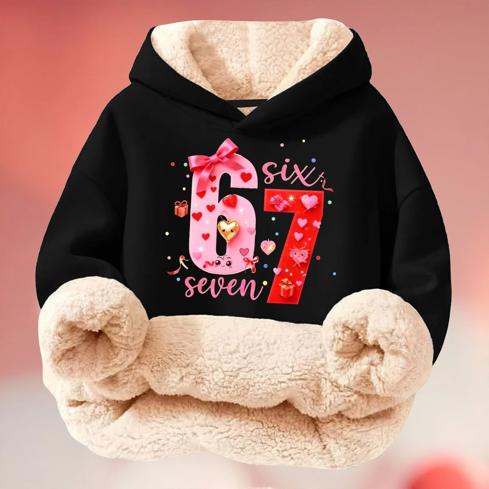 Худі з принтом 67, фото №2