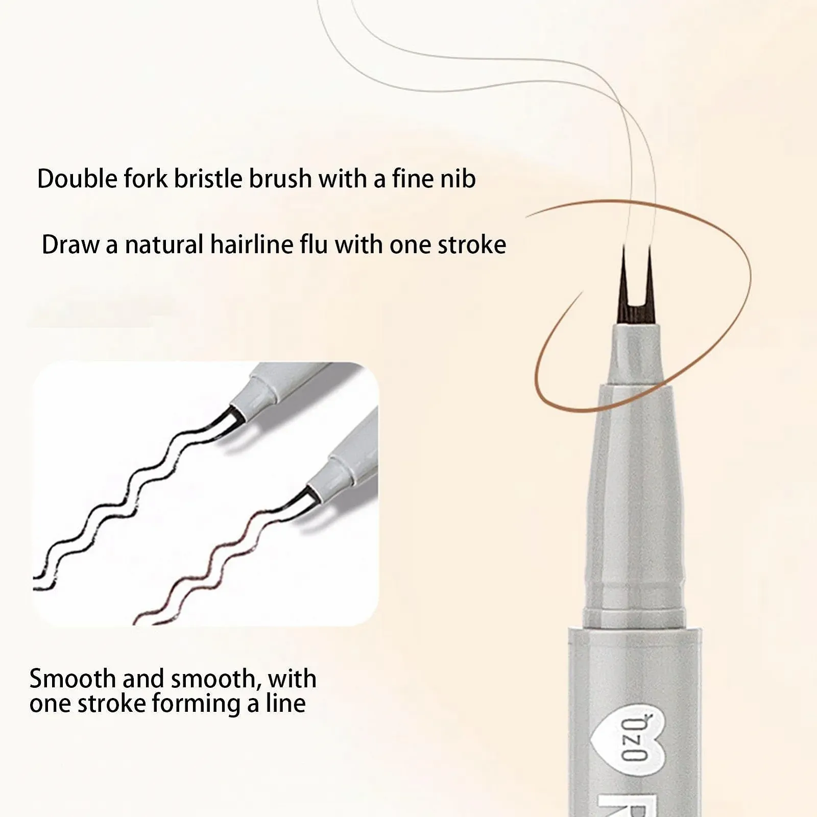 Рідка Підводка Fowybe для нижньої повіки з ультратонким кінчиком, фото №7