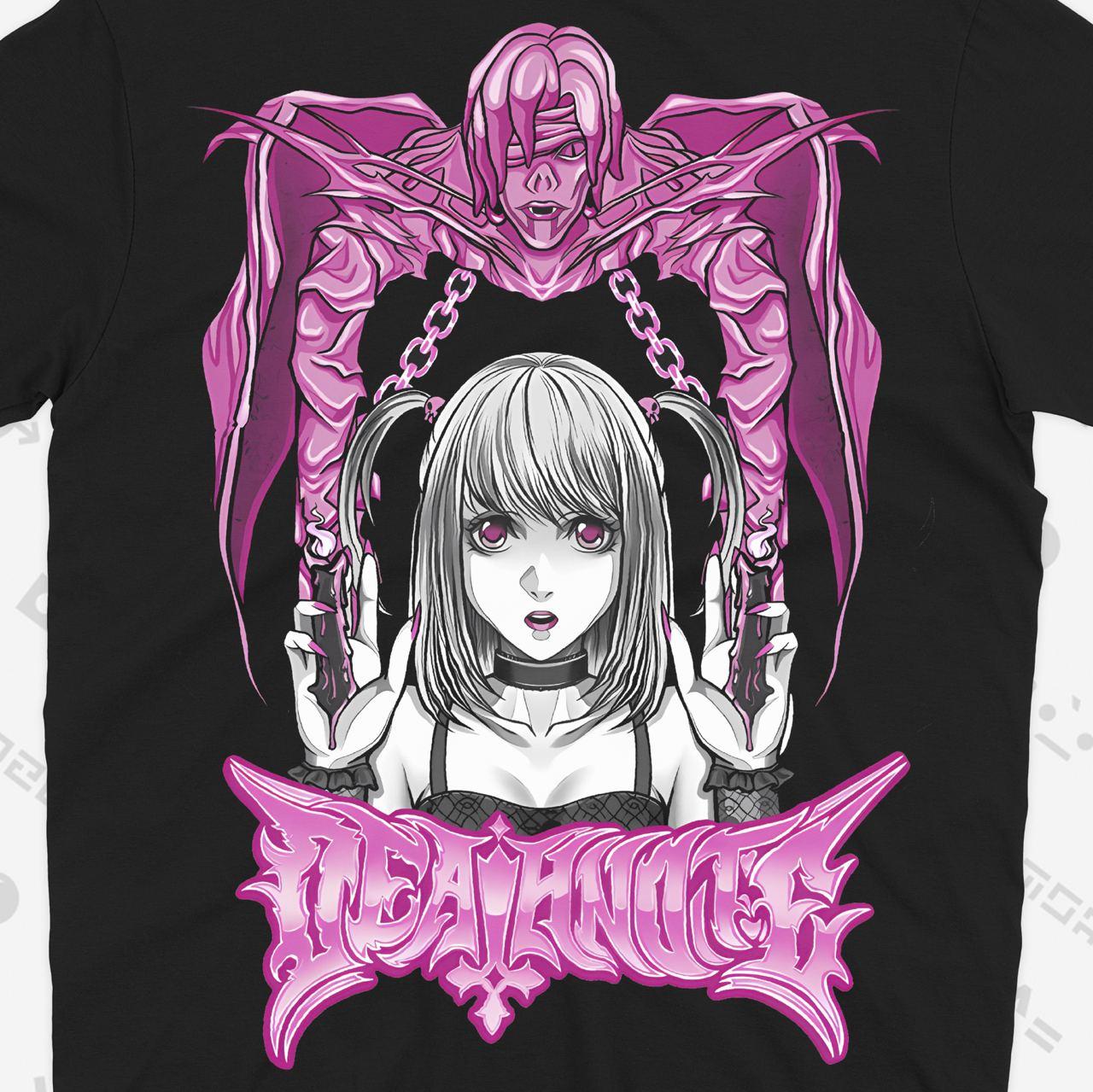 Футболка Аниме Тетрадь смерти Death Note TH005 XL, фото №4