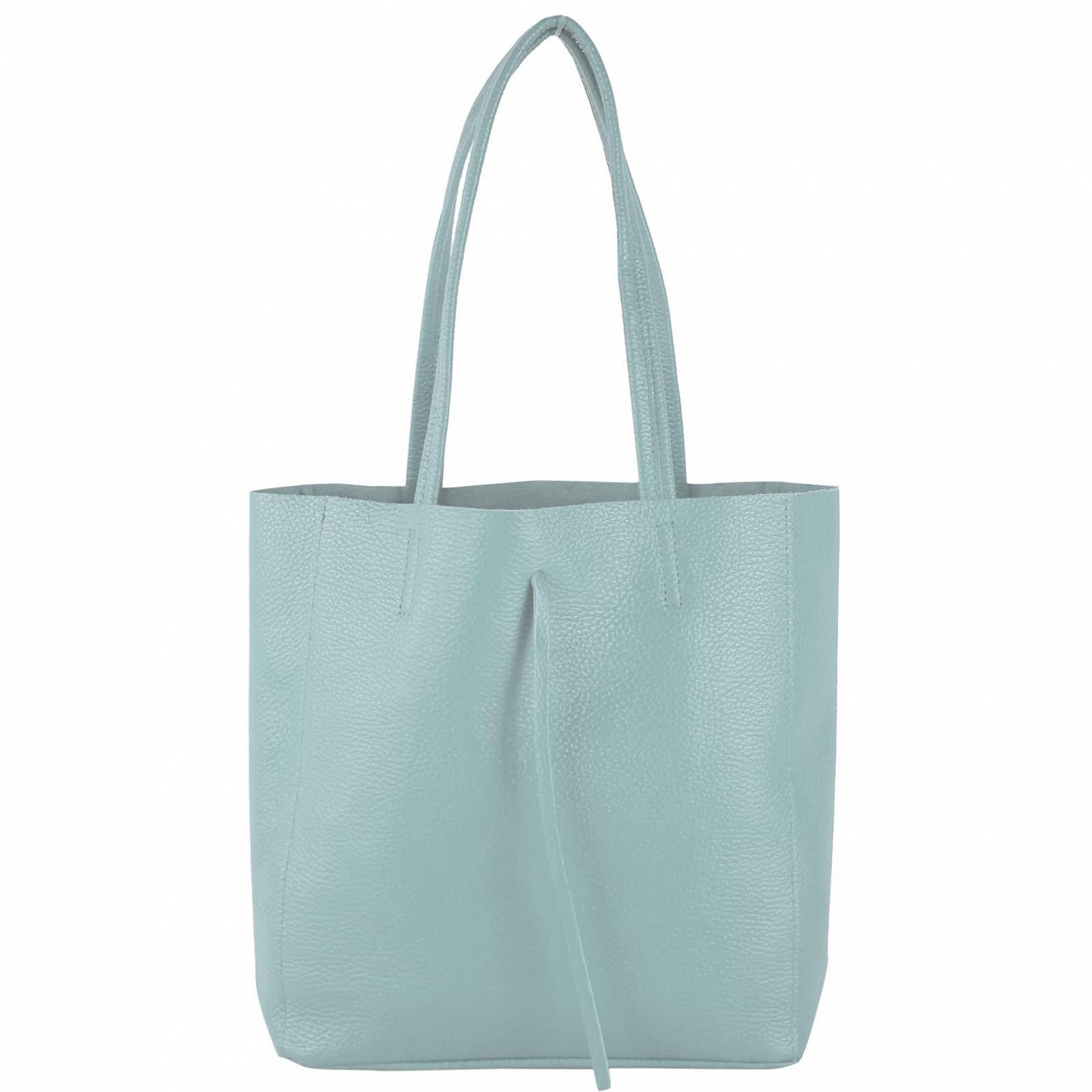 Сумка с ручками modamoda de из итальянской кожи T253 с внутренним карманом, фото №1