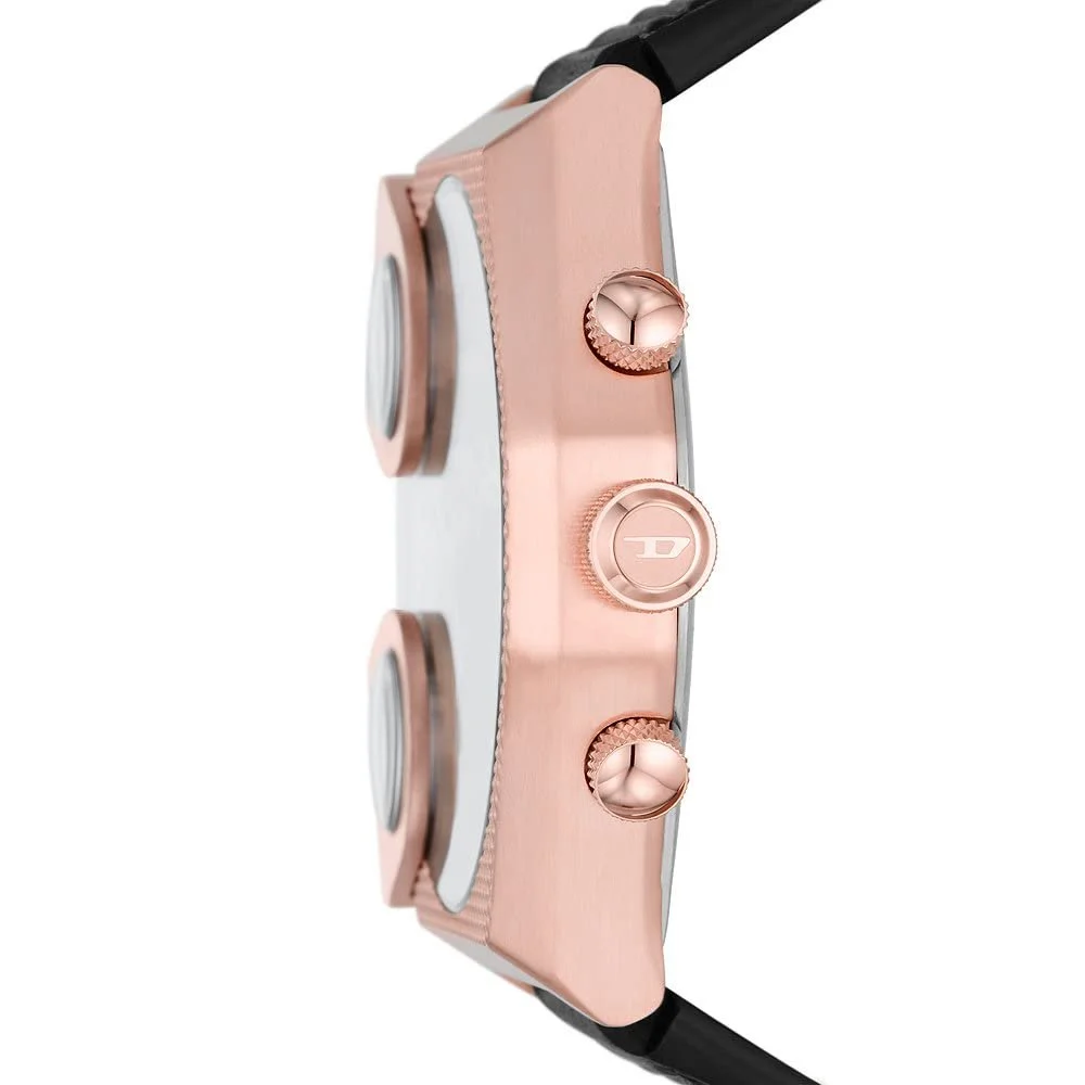 Годинник Diesel Sideshow Чоловічий, Кварцовий Хронограф з Силіконовим, Нержавіючої Сталі або Шкіряним Ремінцем, фото №4 Годинник Diesel Sideshow Чоловічий, Кварцовий Хронограф з Силіконовим, Нержавіючої Сталі або Шкіряним Ремінцем, фото №4