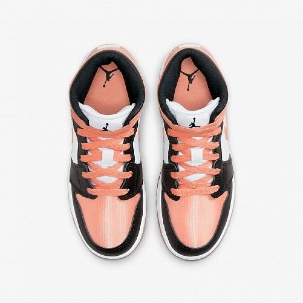 Кросівки Jordan 1 Mid Light Madder Root (GS) 40, фото №4