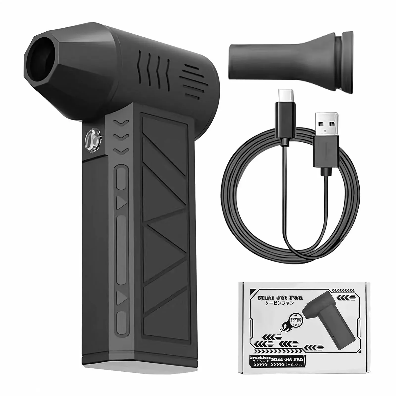 Электрическая воздуходувка Portable Cordless Adjustable Turbo Airflow System, фото №7 Электрическая воздуходувка Portable Cordless Adjustable Turbo Airflow System, фото №7