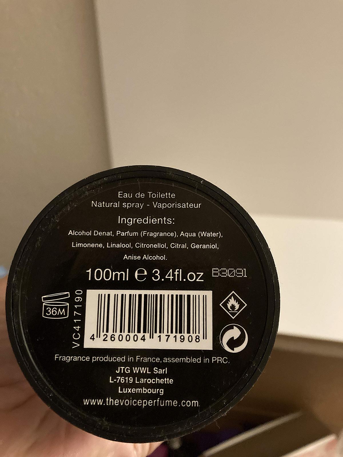 Парфумована вода The Voice Men Midnight Natural Spray 100 мл, фото №2