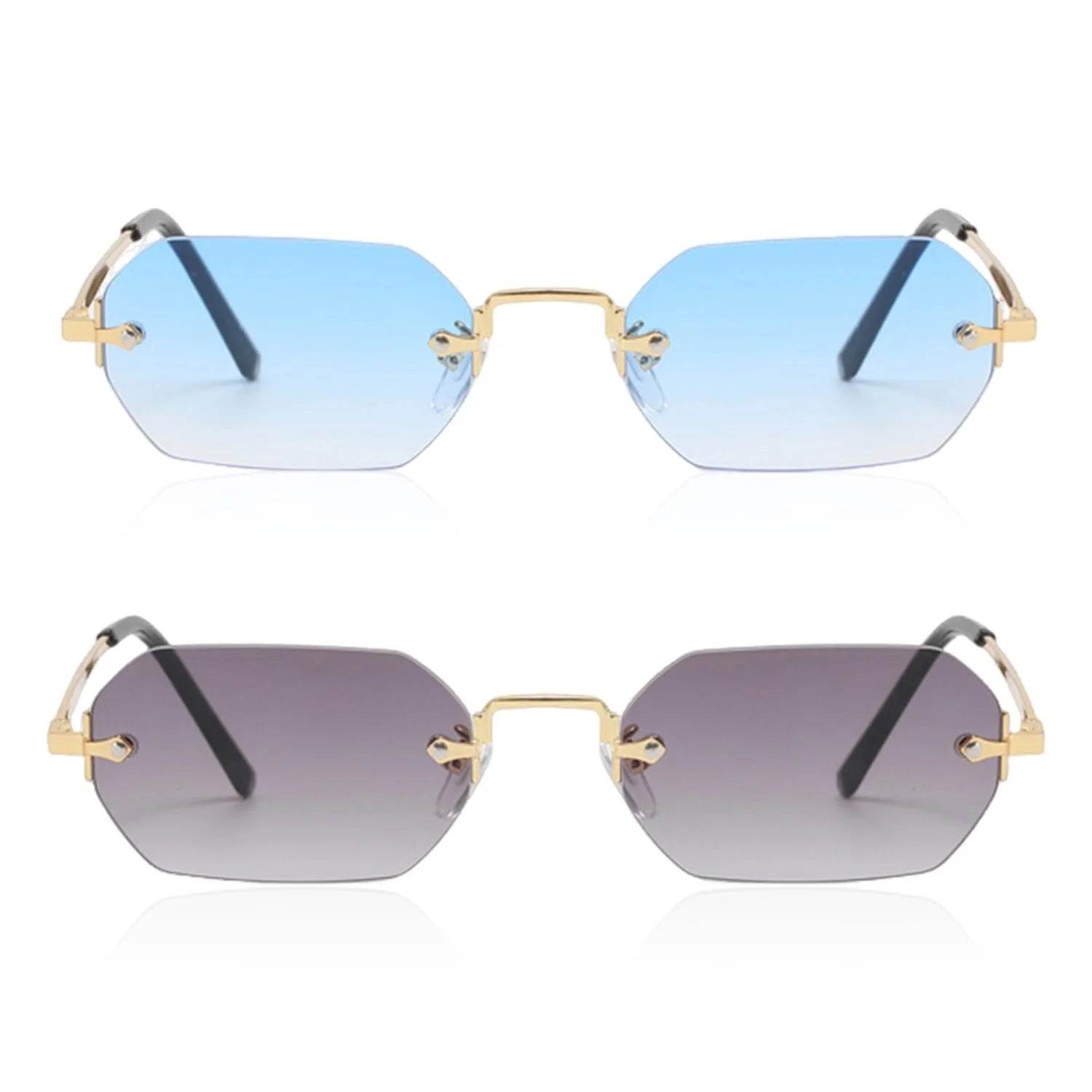 Солнцезащитные очки серые YSJCHEBS 2, фото №1