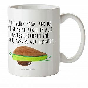 Дитяча чашка Mr. & Mrs. Panda Авокадо Йога Пластикова чашка - Фото 1