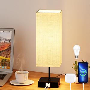 Настільна лампа Сенсорна Димована USB E27 6 Вт 3 колірні температури - Фото 1