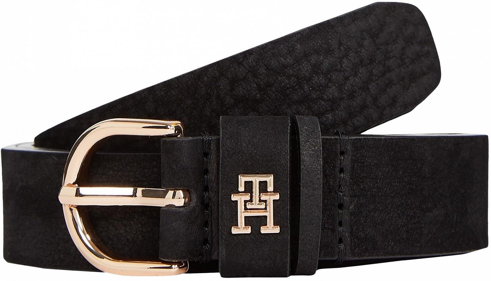 Ремінь Tommy Hilfiger Essential Effortless 2.5 см зі шкіри нубук, фото №1